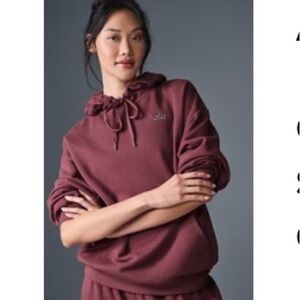 ✨NWT ✨ Authentic ALO Accolade SET - size Small - burgundy truffle